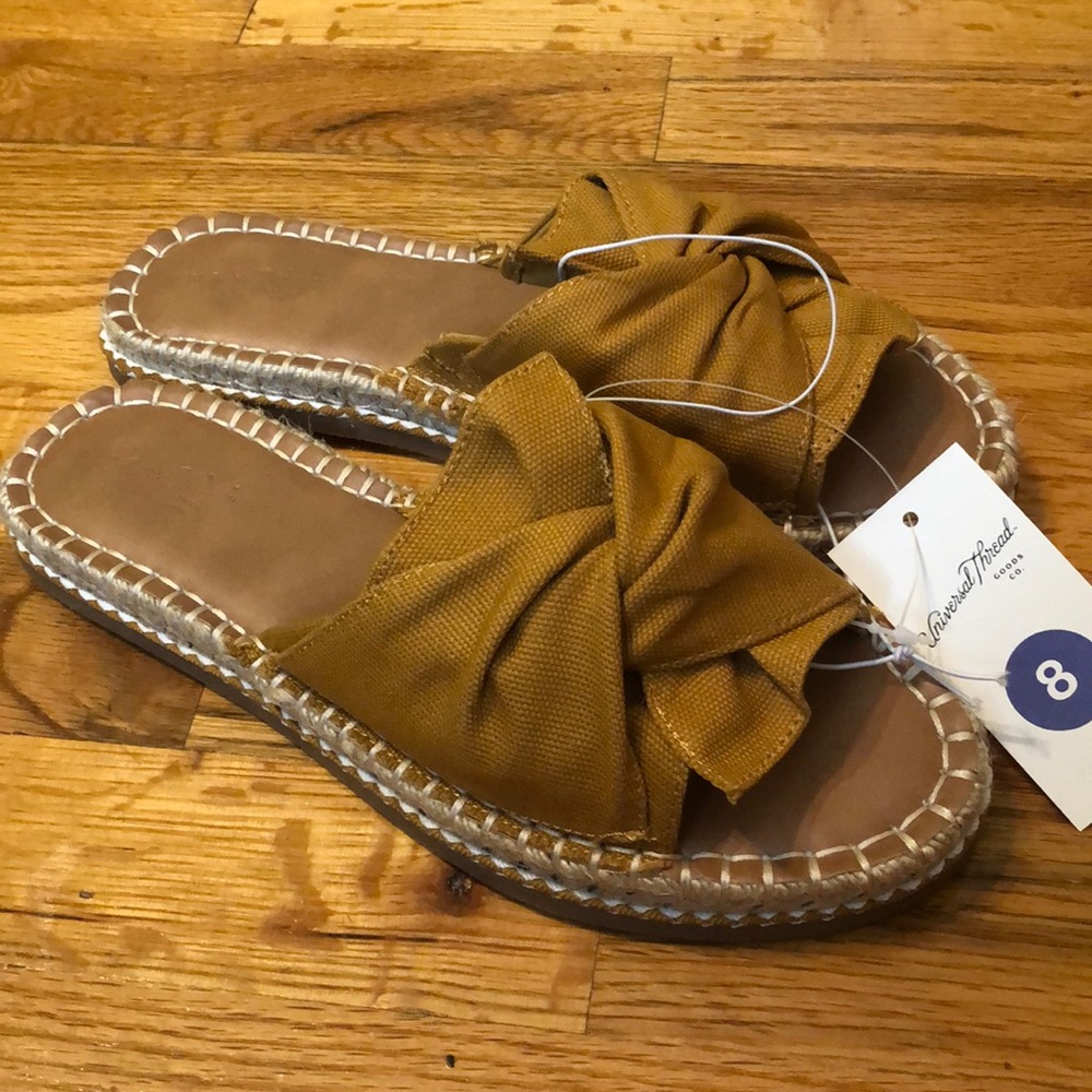 Knotted Espadrille Slide Sandals Universal Thread